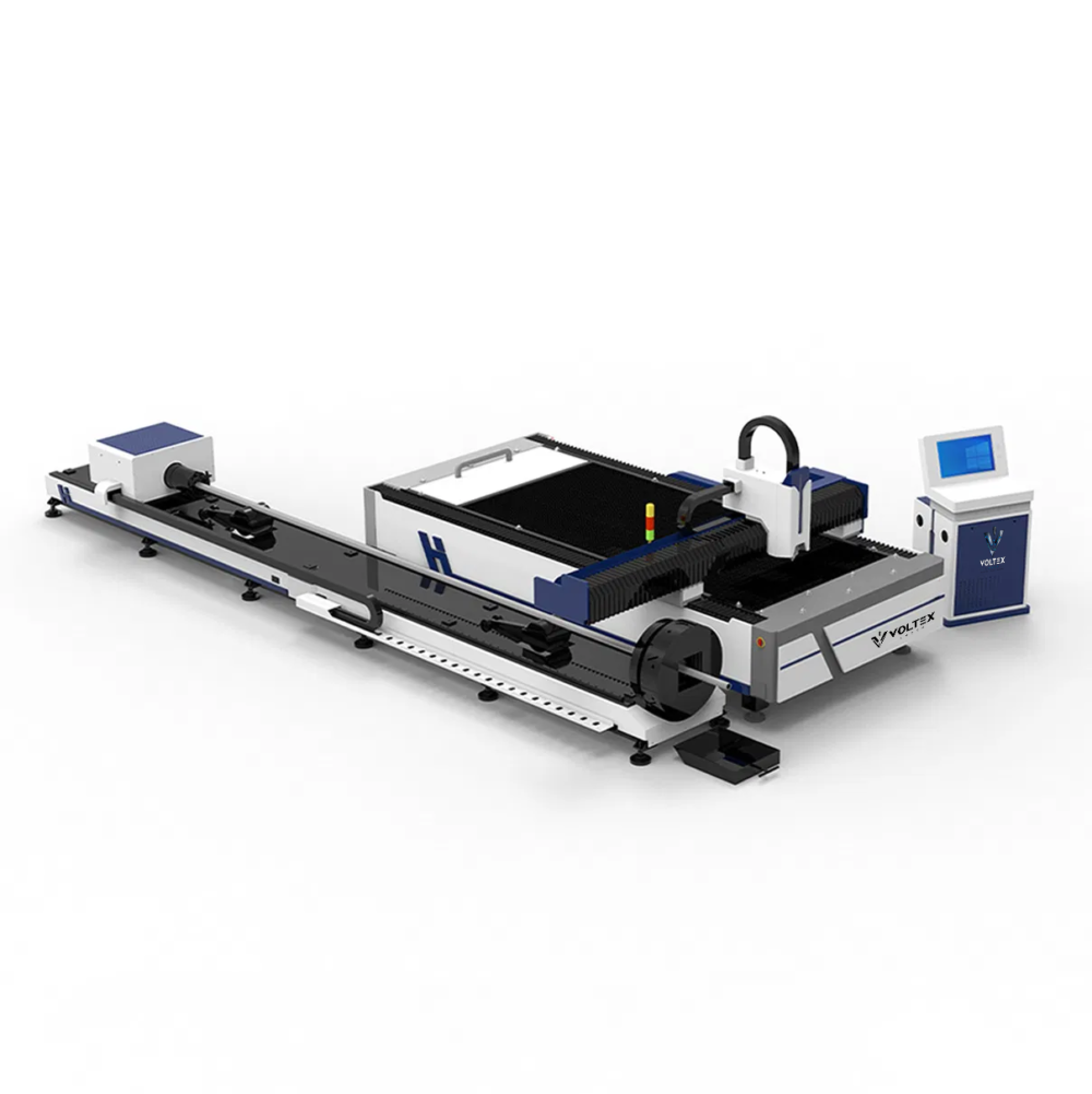 ⁦ماكينة فايبر ليزر للشيت والمواسير – ماكينتين في ماكينة واحدة \ Fiber laser Tube& sheet Cutting Machine⁩ - الصورة ⁦3⁩